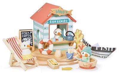 Tender Leaf Preschool Sandy&#039;s strandcabine met accessoires