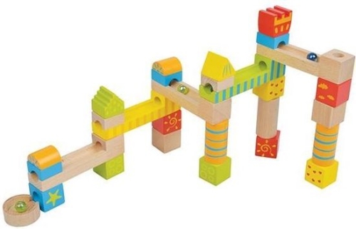 Lelin Toys Knikkerbaan blokken 32 stuks