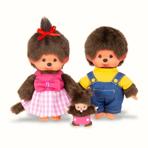 Monchhichi Familie Set 20 cm