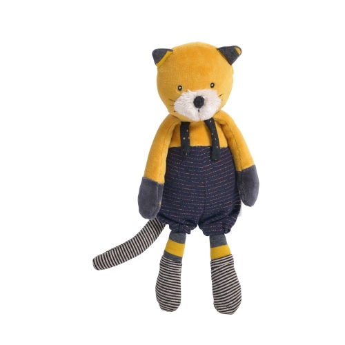 Moulin Roty Knuffel kat Lulu Les Moustaches