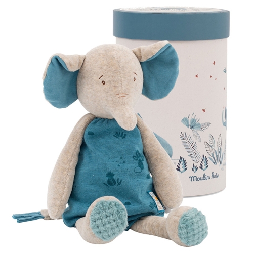 Moulin Roty pop Olifant Bergamote Sous mon Baobab in geschenkdoos