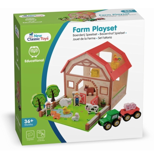 New Classic Toys Farm Playset