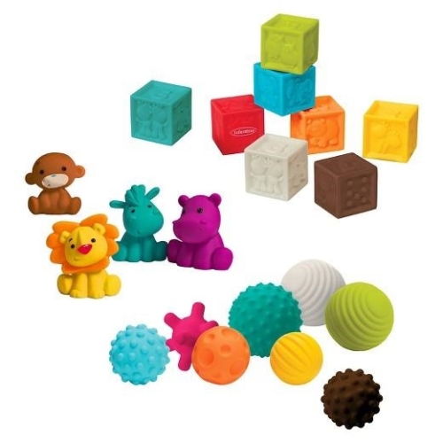 Infantino Sensory Balls Blocks &amp; Buddies Set